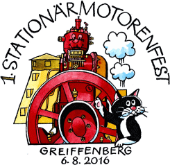 1. Stationärmotorenfest an der Greiffenberger Mühle