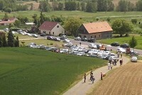 Blick zum Parkplatz