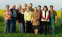 Mühlenfreunde auf dem Mühlenhügel