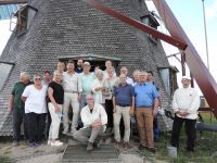 Gruppenfoto mit Sponsoren